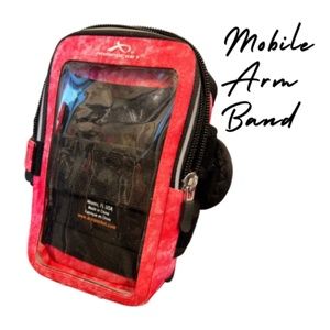 Pink Armpocket Mobile Running Band